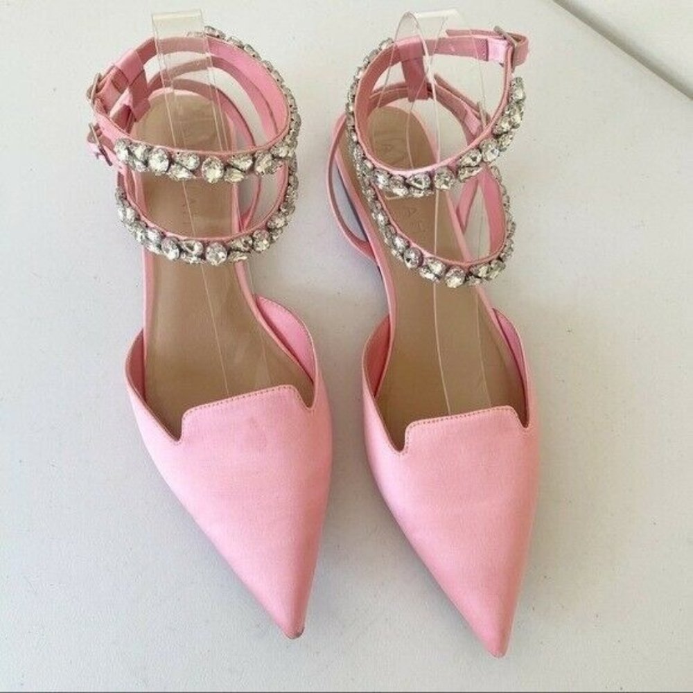 Aminah Abdul Jillil Soleil Ballet Flats Shoes Pink - Picture 2 of 9